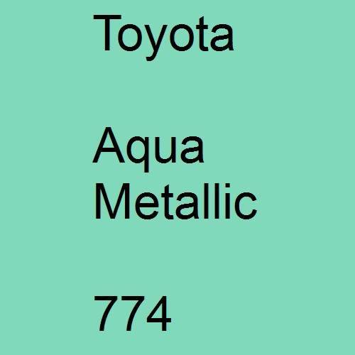 Toyota, Aqua Metallic, 774.